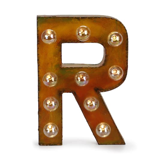 12 inch Letters Paper Mache Letter R